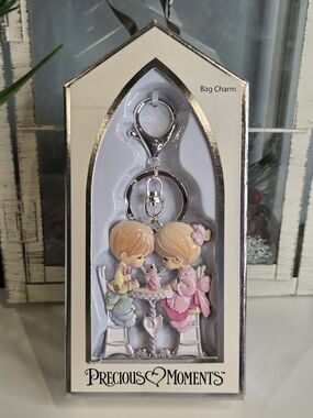 Precious Moments Boy & Girl Bag Charm